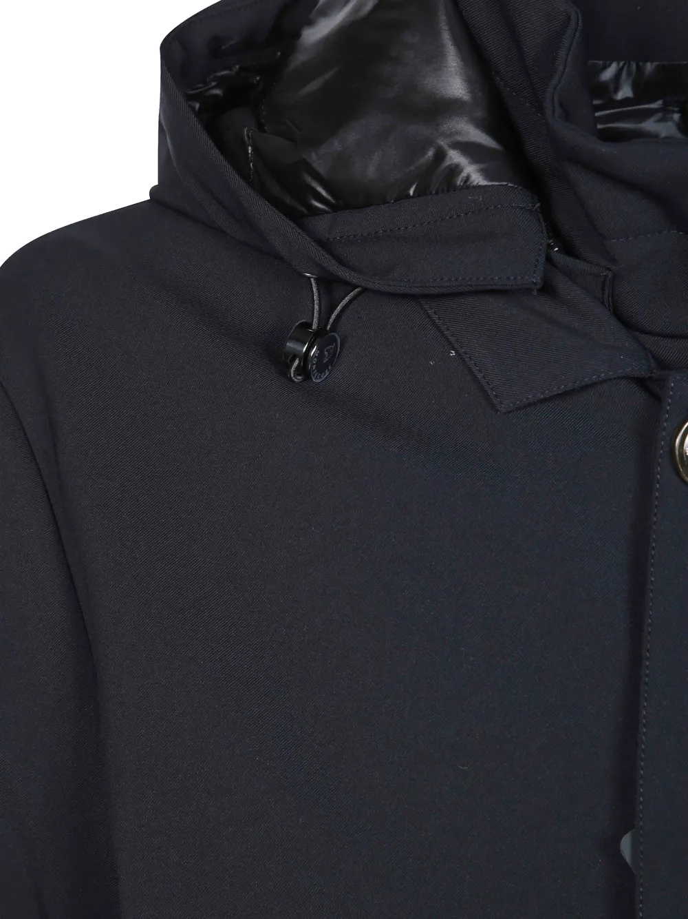 Montecore Gewatteerde jas met capuchon Blauw