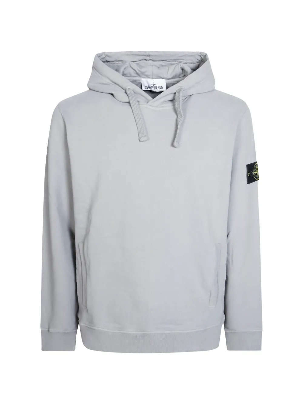 Stone Island 6100048 brushed organic cotton fleece sweatshirt - Grau