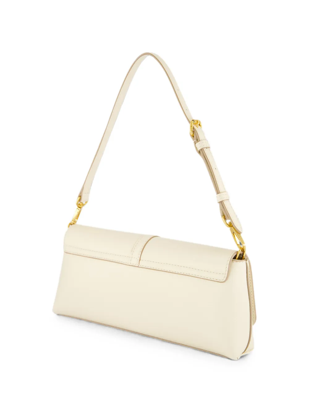 Stella McCartney Ryder clutch met hangslot Beige