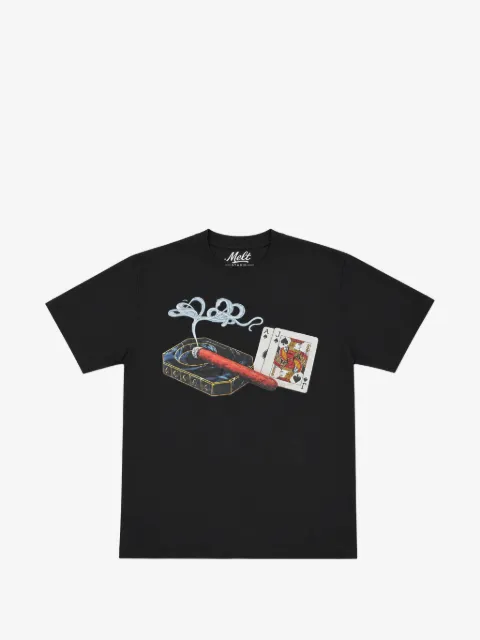Melt graphic-print T-shirt