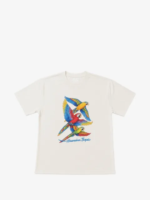 Melt playera con loros estampados