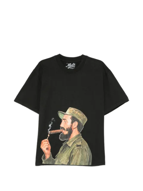 Melt graphic-print T-shirt