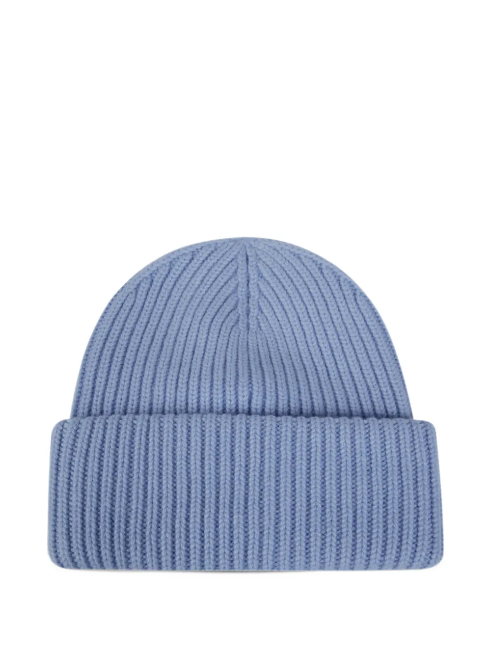 MC2 Saint Barth Kids ribbed-knit beanie hat Blauw