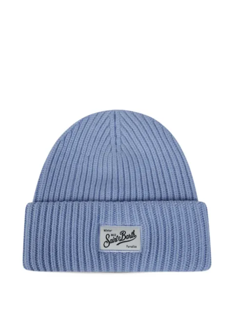 MC2 Saint Barth Kids ribbed-knit beanie hat