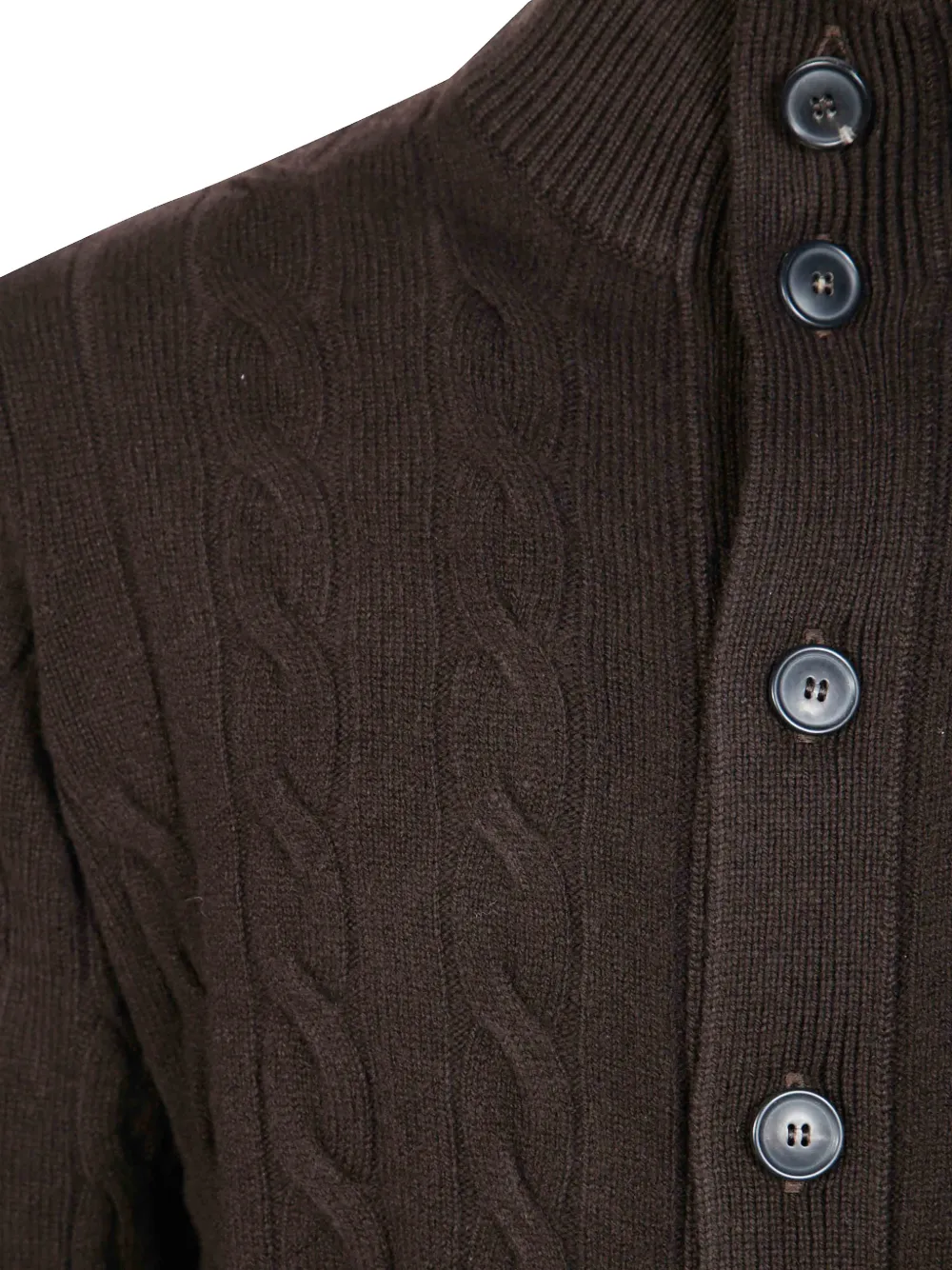 Filippo De Laurentiis Button-up vest Bruin