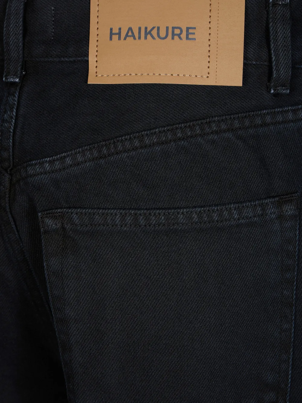 Haikure Jeans met vlakken Zwart