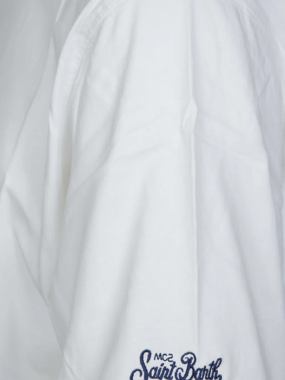 MC2 Saint Barth white every cotton T-shirt Wit