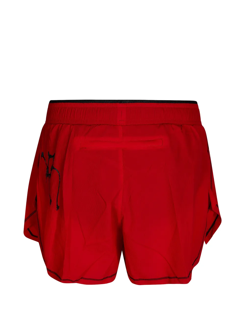 Y-3 GFX graphic-print shorts Rood