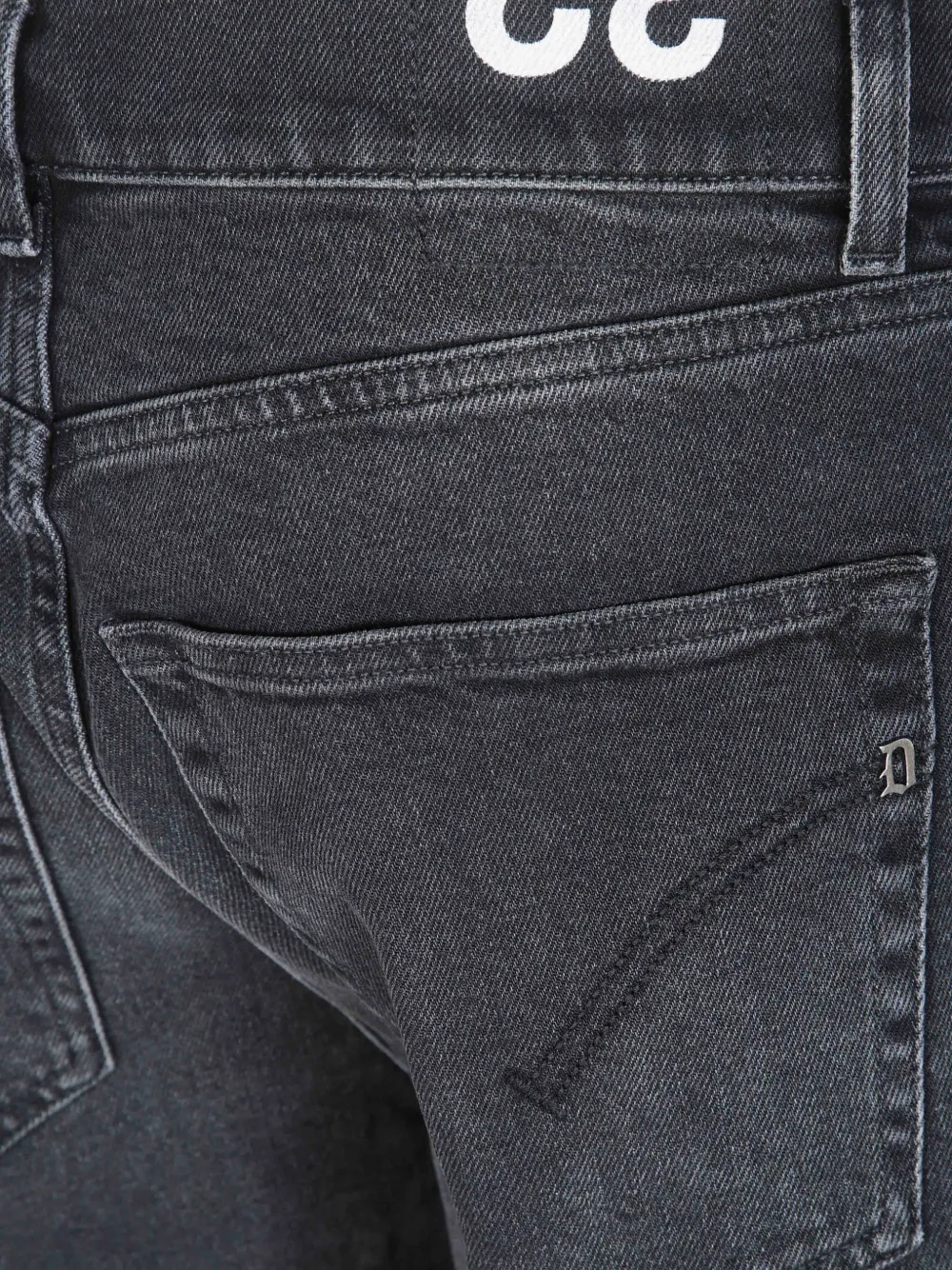 DONDUP Ervin loose-fit jeans Zwart