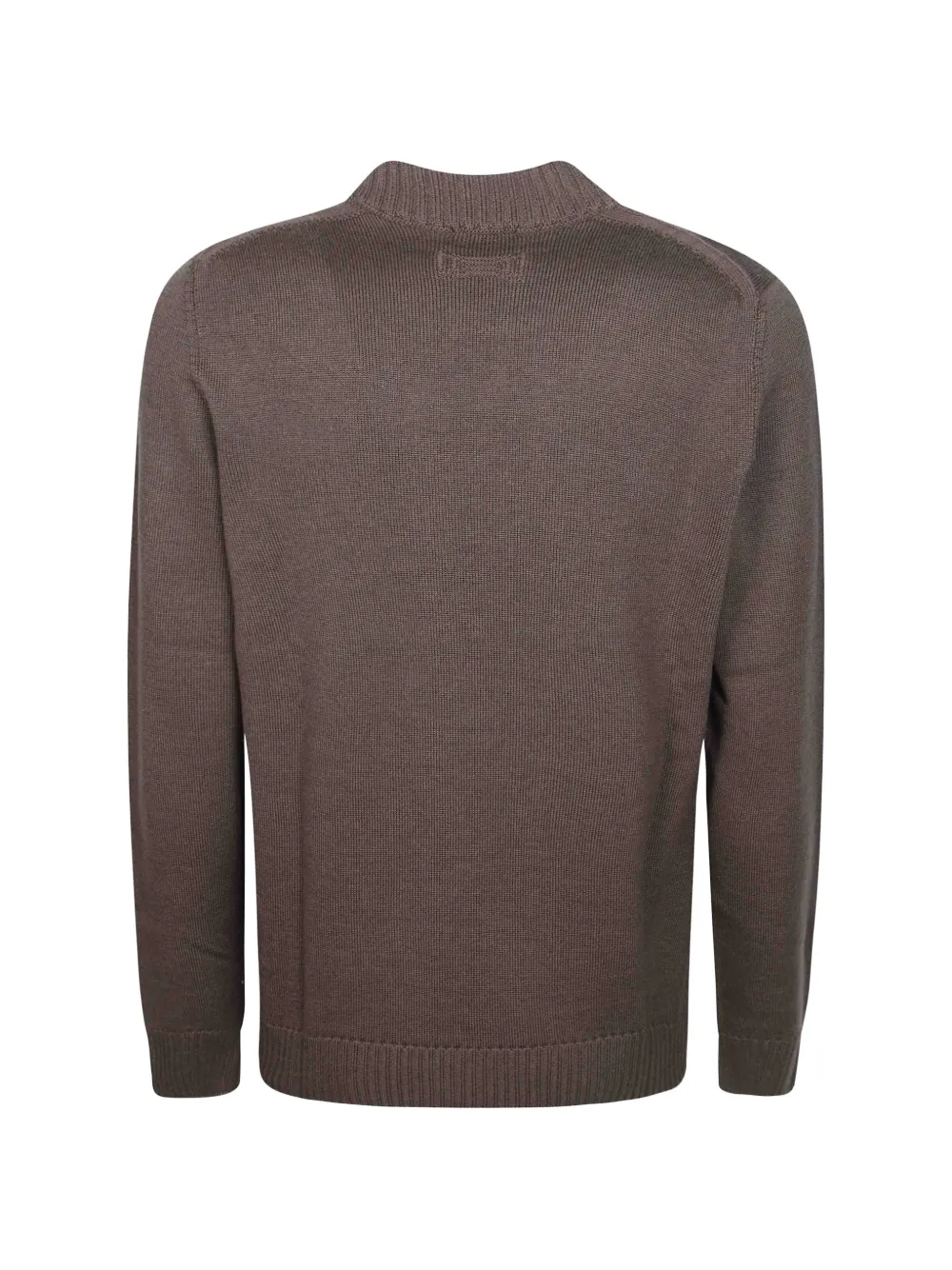 Drumohr mock-neck wool sweater Bruin