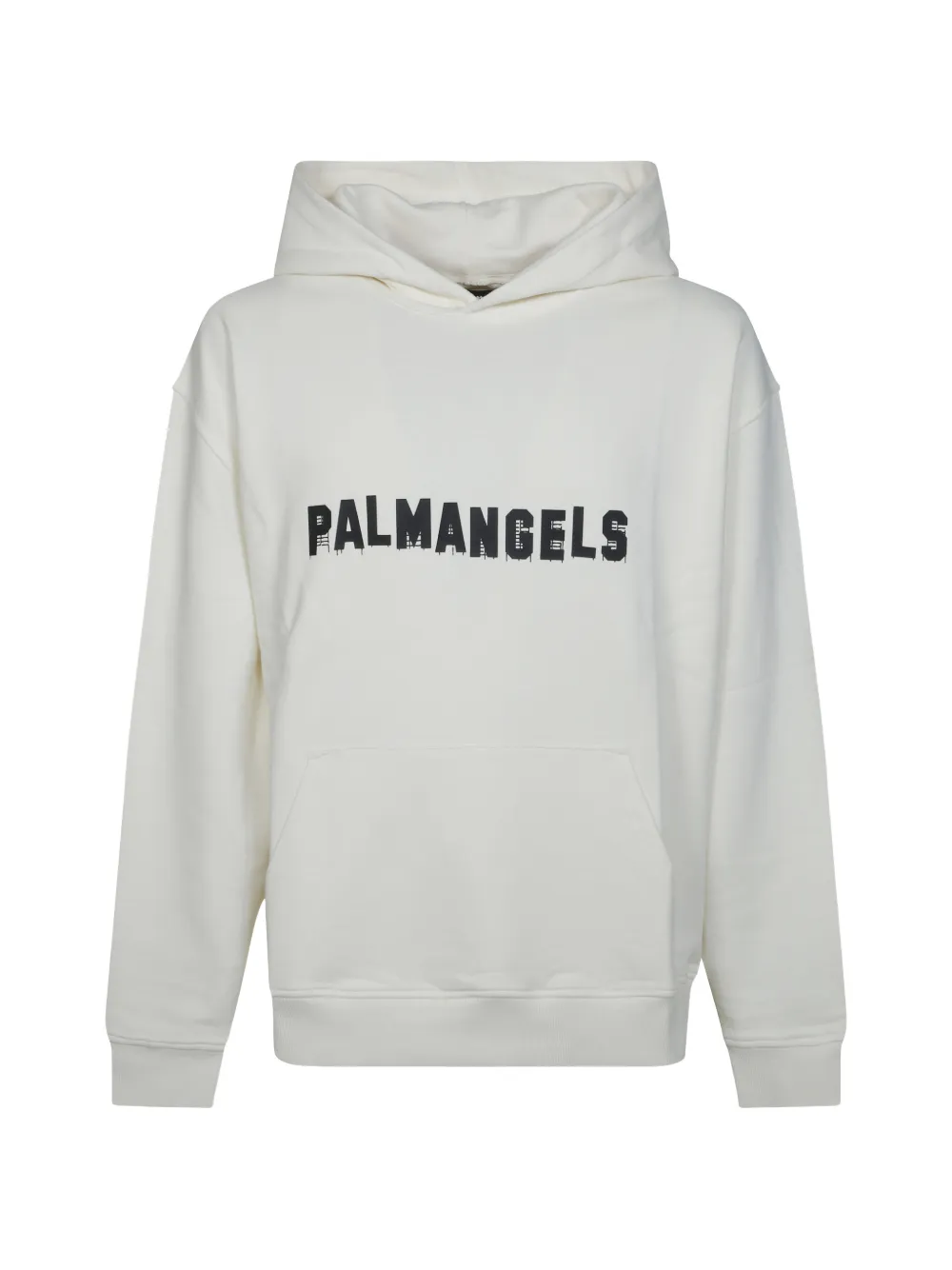 Palm Angels Palm Hills logo-print hoodie Beige