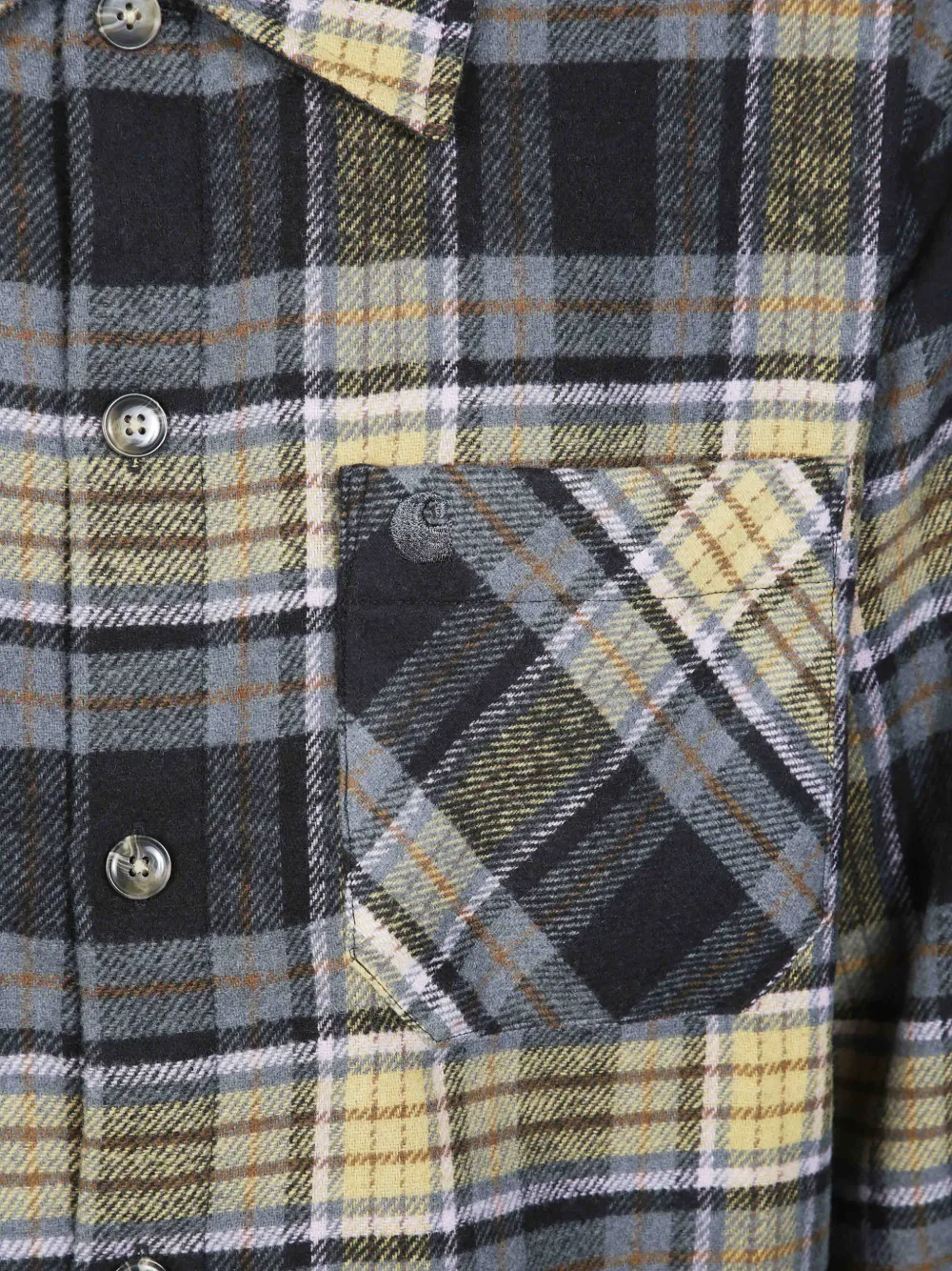 Carhartt WIP Parson geruit overhemd Zwart