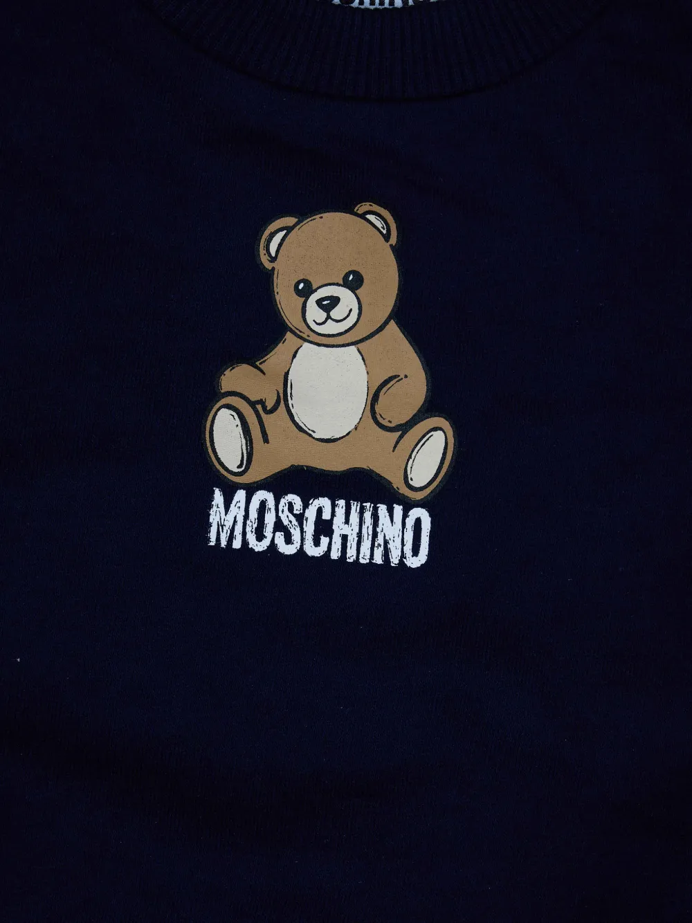 Moschino Kids Trainingspak met teddybeerprint Blauw