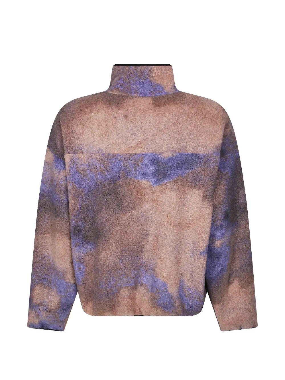 The North Face Trui met wolkenprint Bruin
