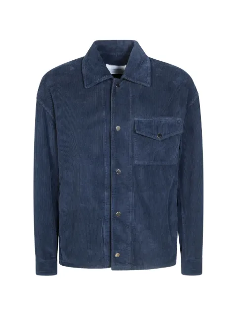 Paolo Pecora corduroy press-stud shirt