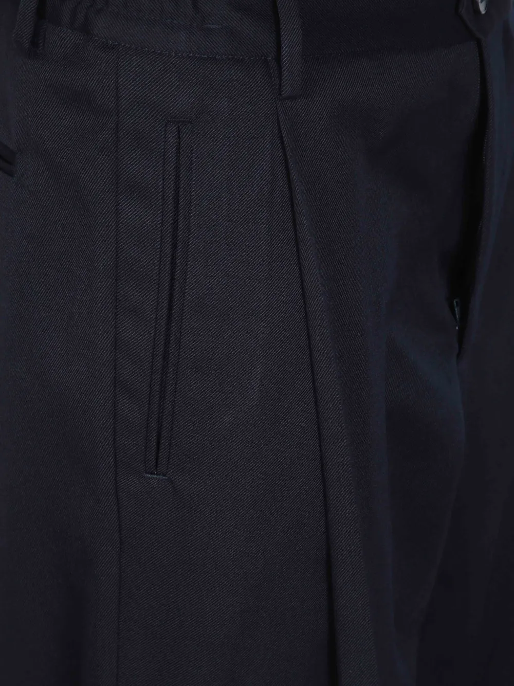 Briglia 1949 Straight plooibroek Blauw