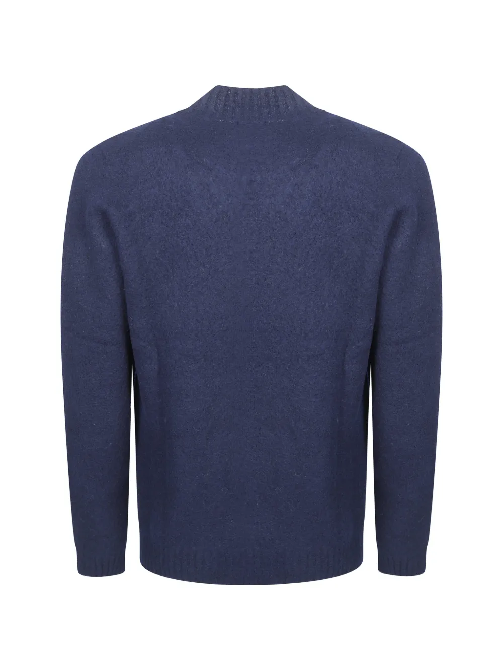 Drumohr mock-neck sweater Blauw