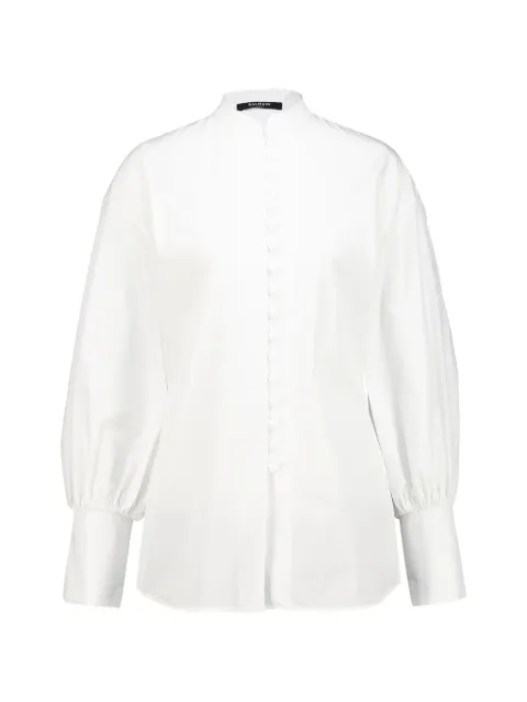 Balmain batwing-sleeve poplin shirt