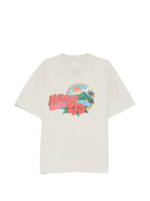 Melt graphic-print T-shirt