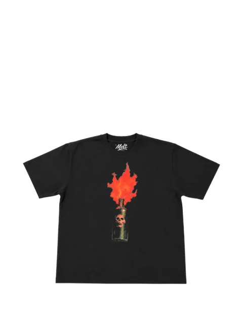Melt camiseta con estampado gráfico