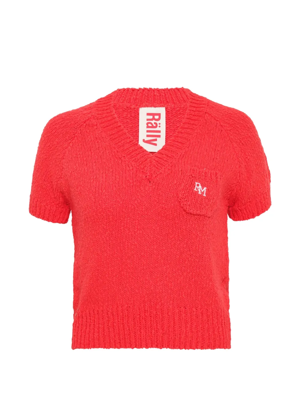 Rally Movement V-neck knitted sweater