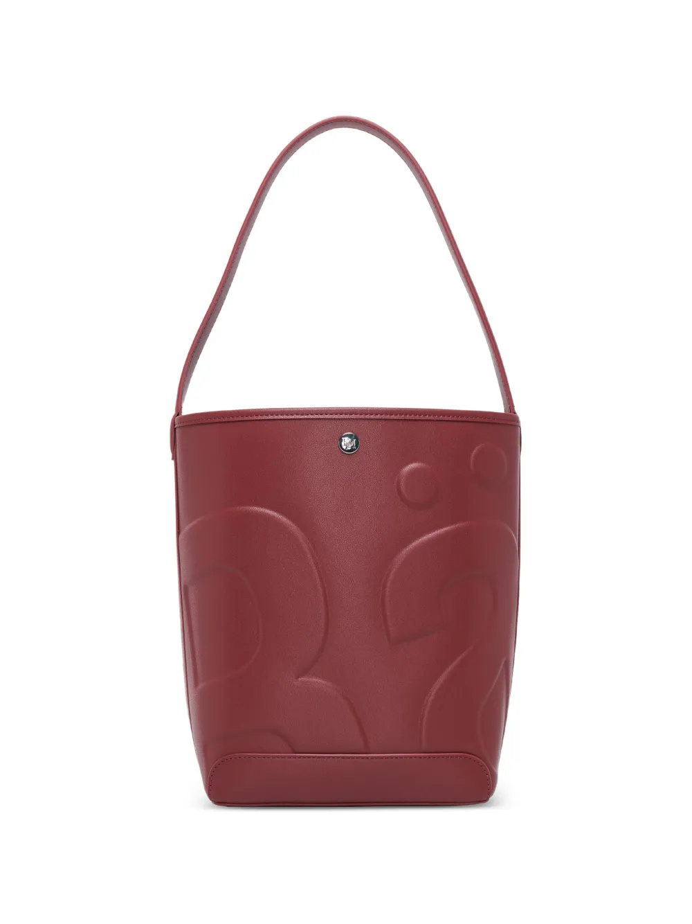 Rally Movement The Bag Whisper embossed bucket bag - Rot
