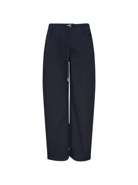GLOWNY Curve drawstring trousers