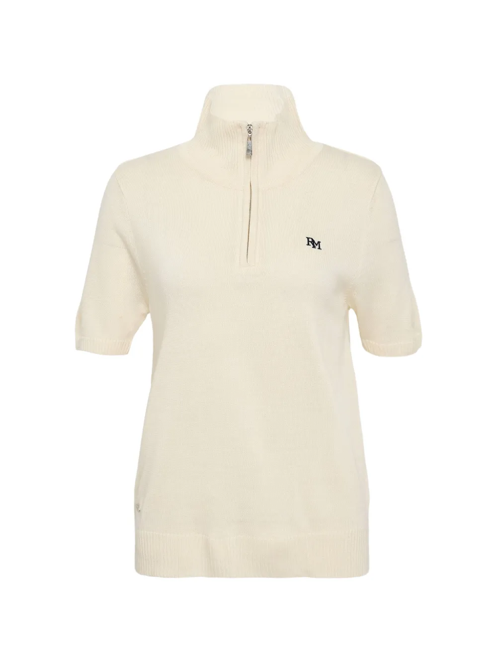 Rally Movement half-zip short-sleeve polo top · S
