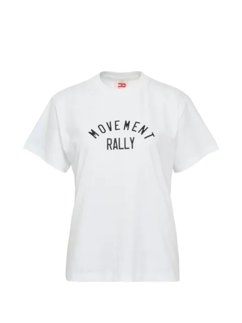 Rally Movement logo-print crew-neck T-shirt