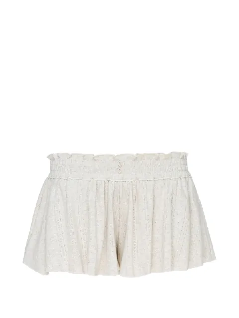 GLOWNY Honey eyelet shorts