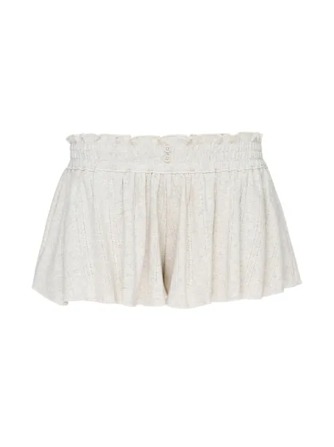 GLOWNY Honey eyelet shorts