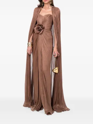 luxury dresses for women Luxury Evening Gown Gold Pattern S