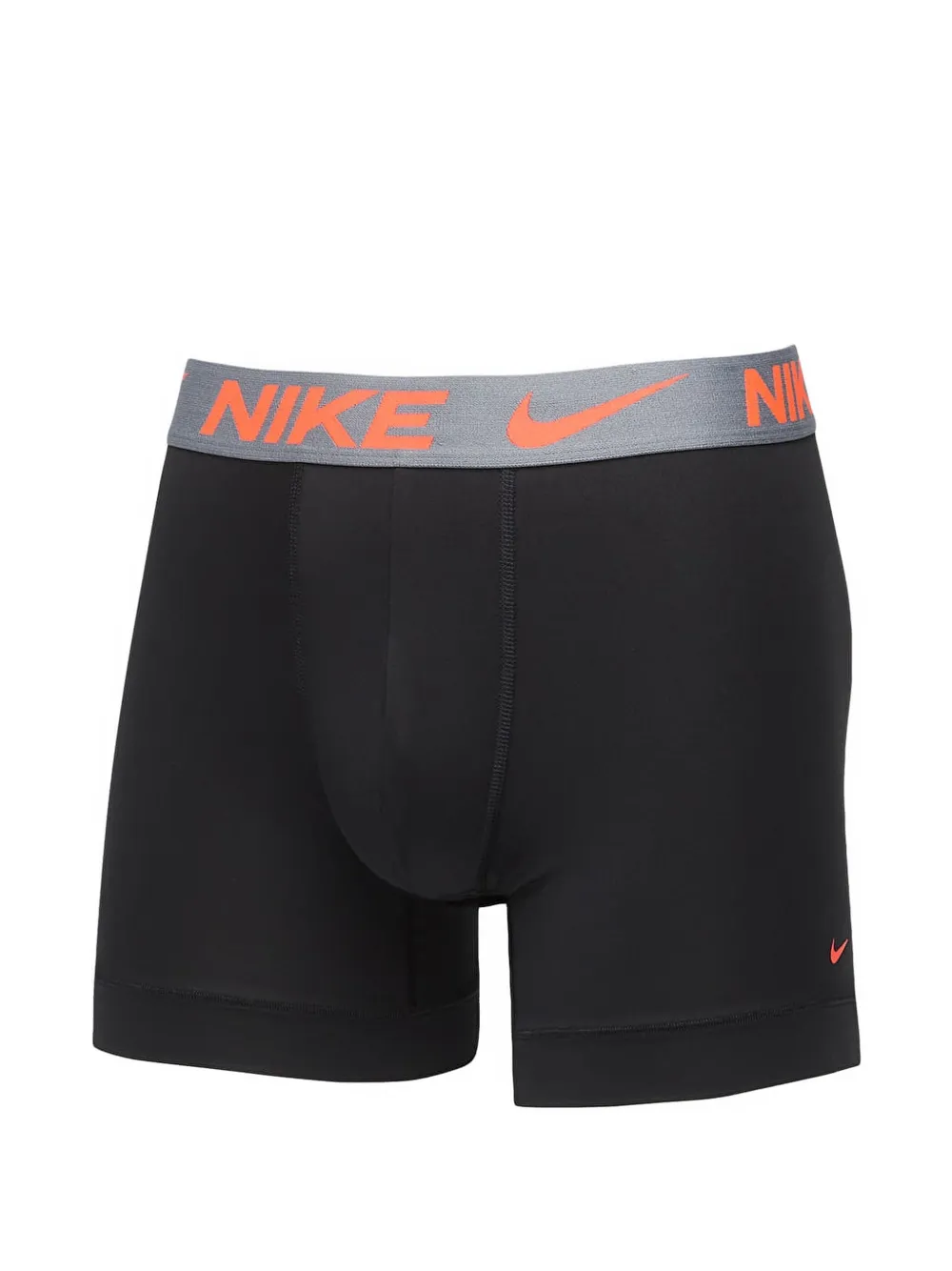 Nike logo-waistband boxer briefs Zwart