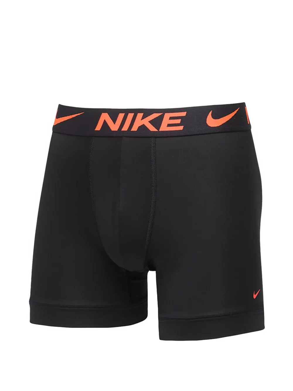 Nike logo-waistband boxer briefs Zwart