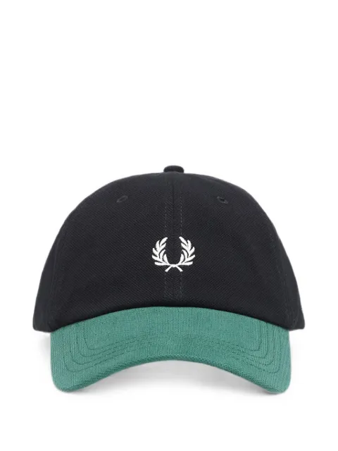 Fred Perry colour-block piqué cap