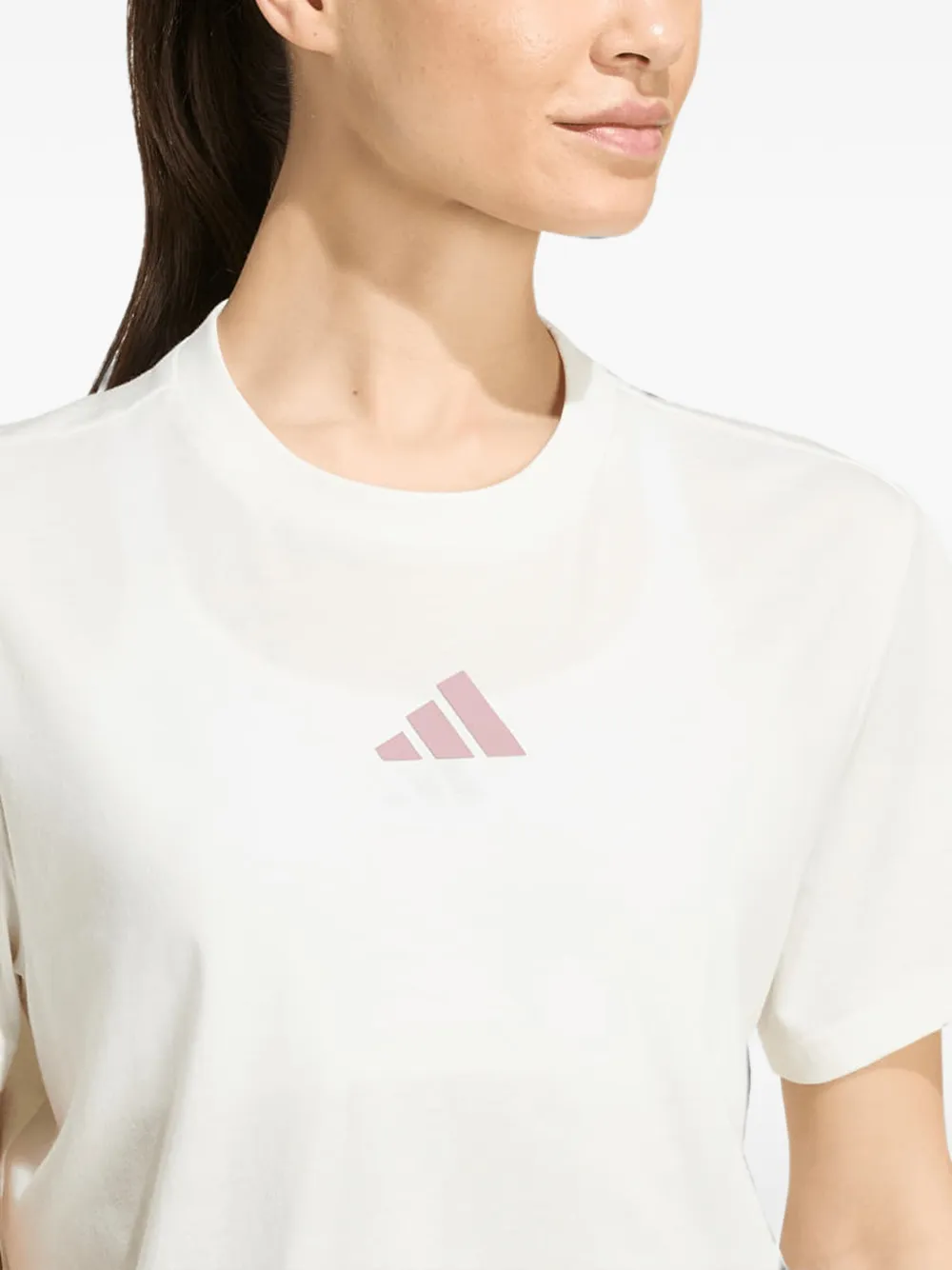 adidas Motion GT T-shirt met korte mouwen en logoprint Wit
