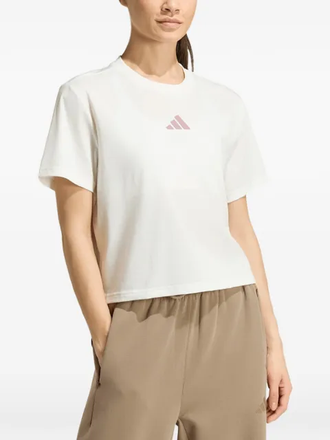 adidas Motion G T logo-print short-sleeve T-shirt