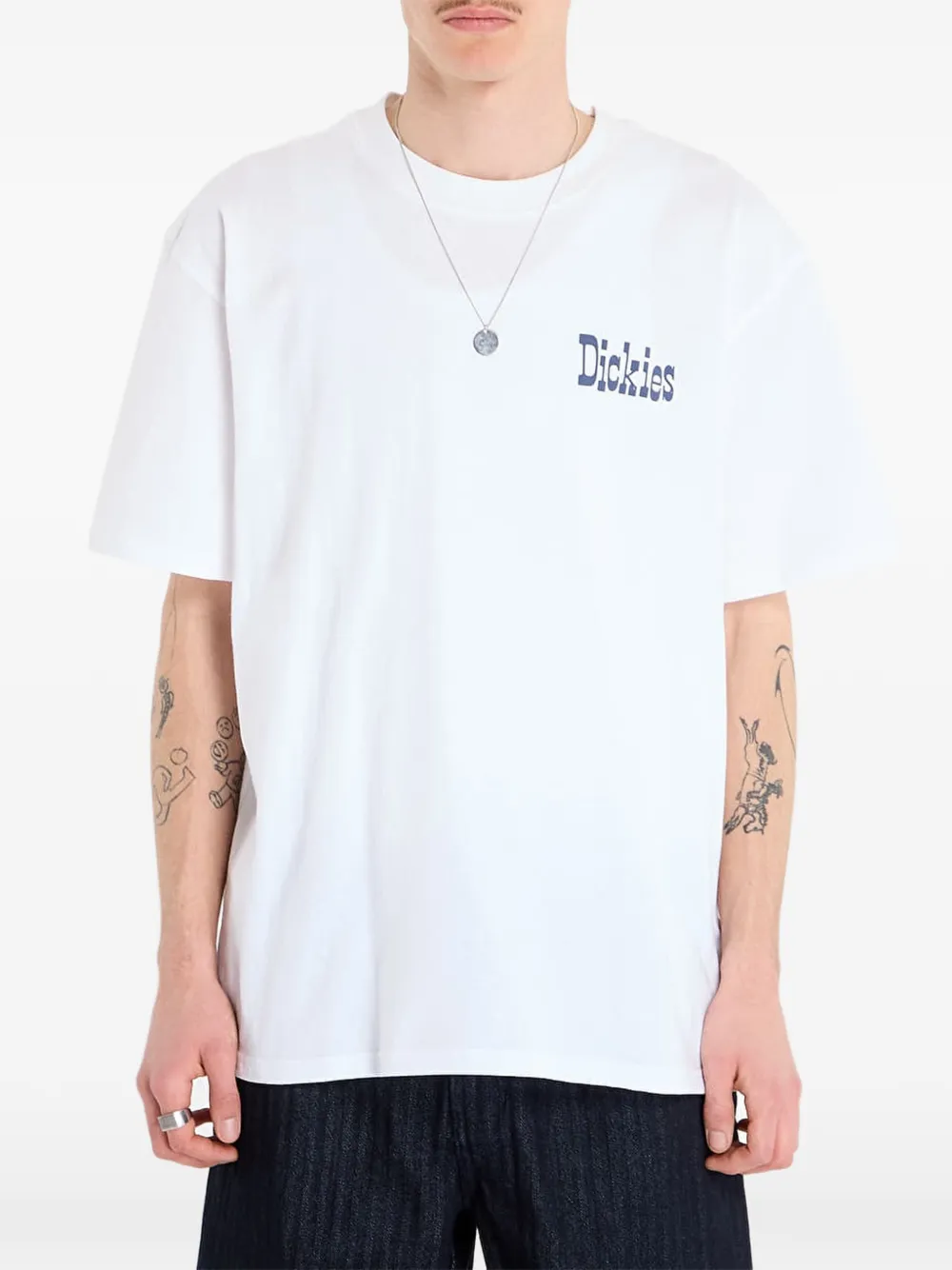 DICKIES t-shirt à logo imprimé - Blanc