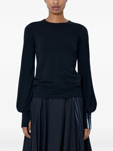 Y-3 puffed-sleeve long-sleeve T-shirt