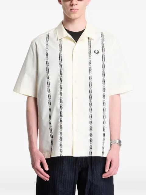Fred Perry camisa con estampado