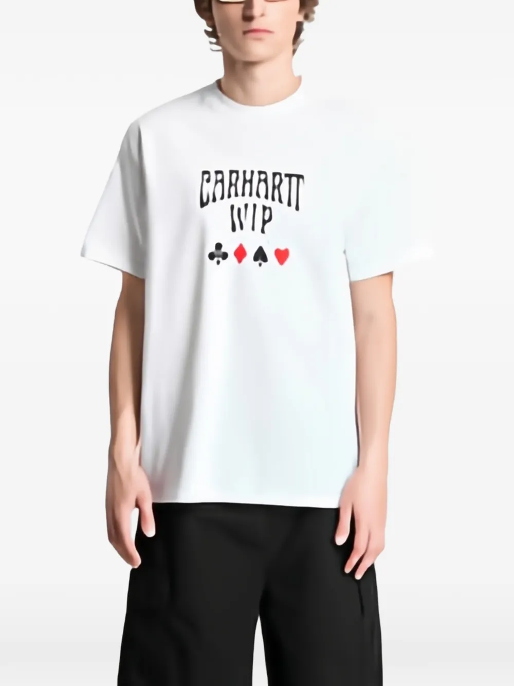 Carhartt WIP Deck graphic-print T-shirt - Bianco
