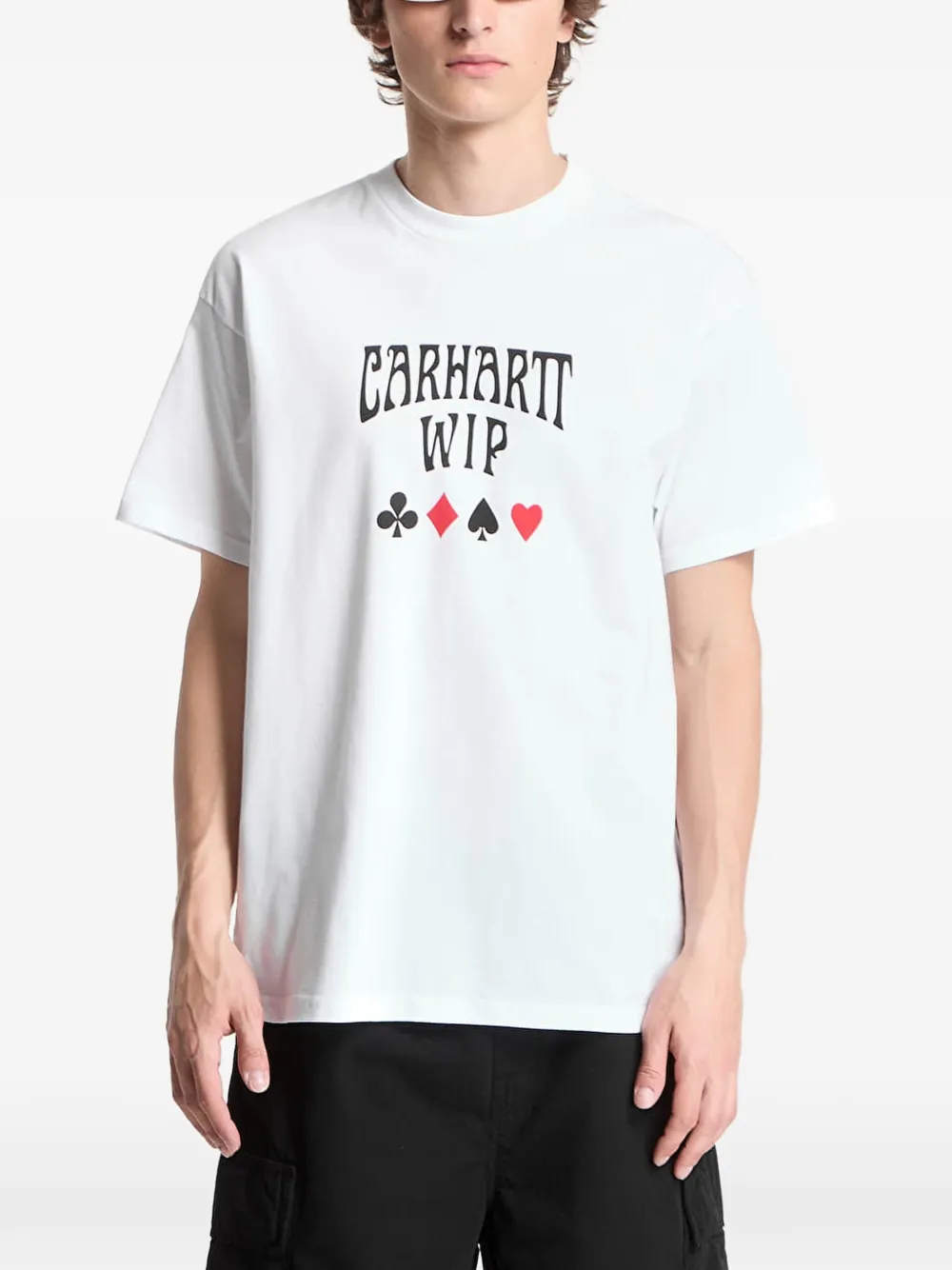 Carhartt WIP Deck T-shirt met grafische print Wit