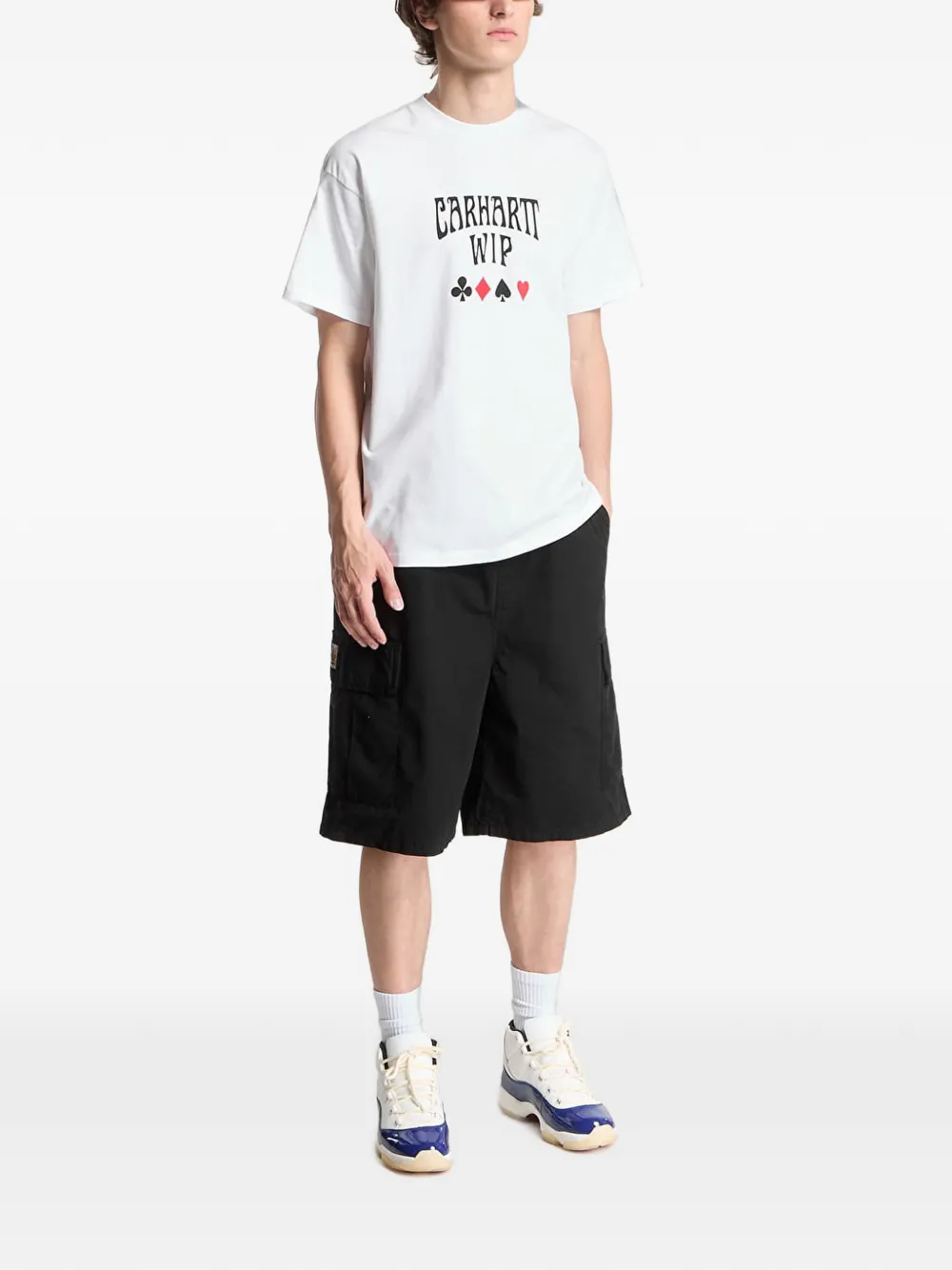 Carhartt WIP Deck T-shirt met grafische print Wit
