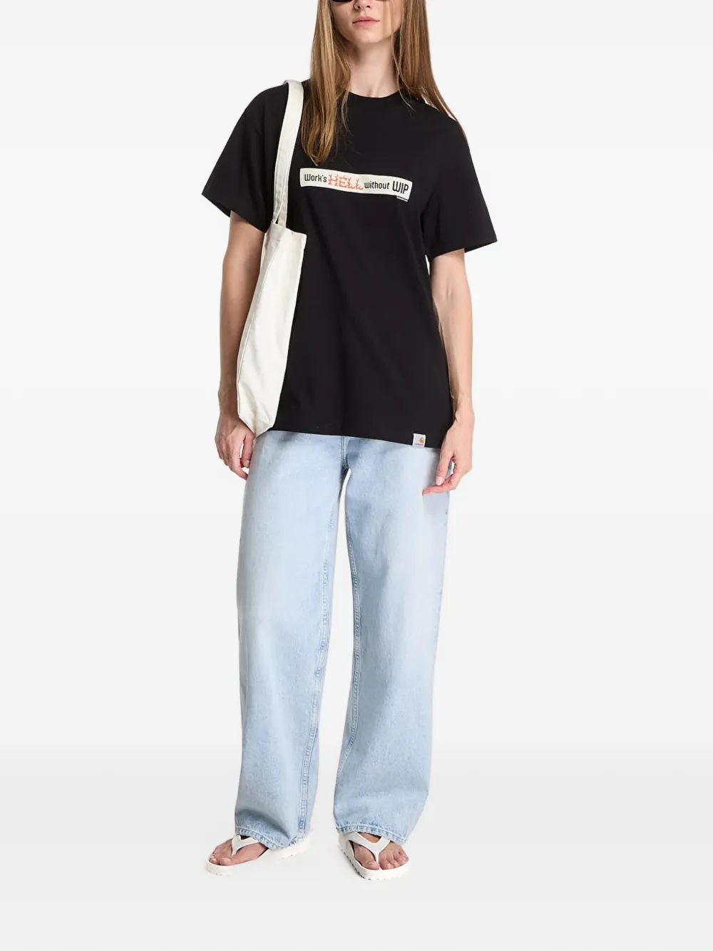 Carhartt WIP Bumper Stickers T-shirt - Nero