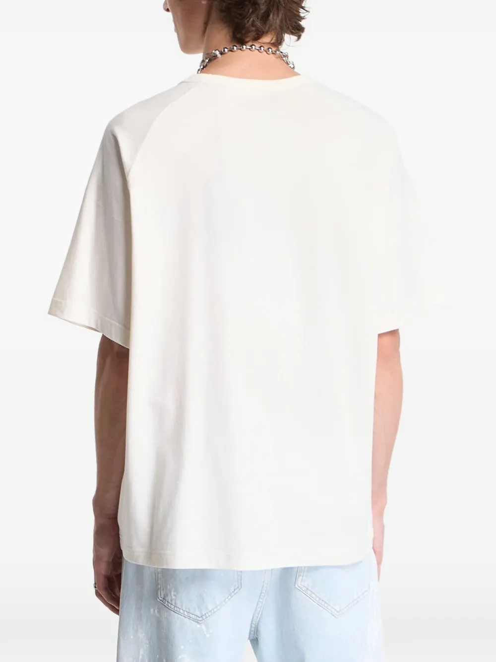 Y-3 Boxy T-shirt met korte mouwen Wit