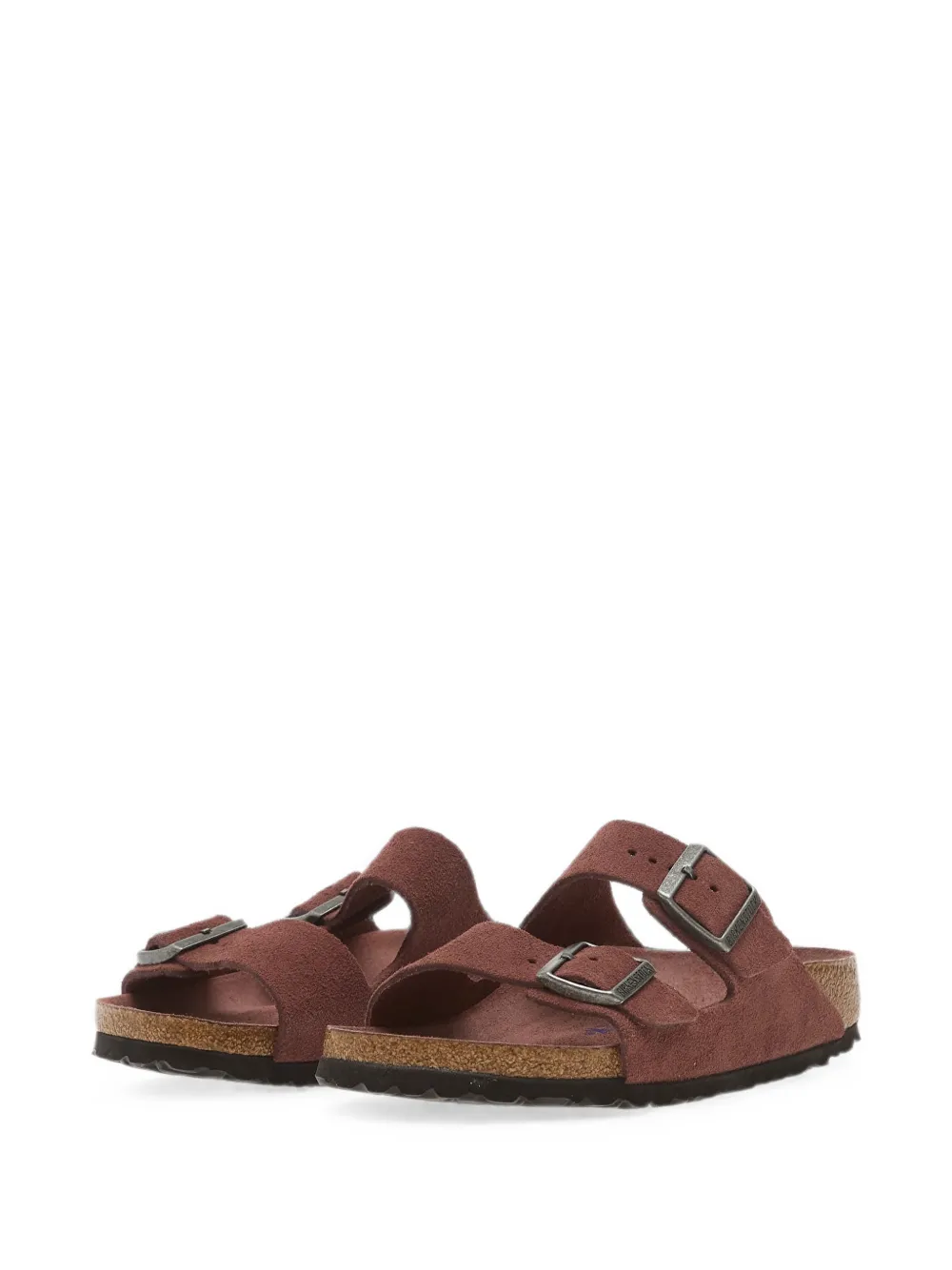 Birkenstock Arizona platte sandalen Rood