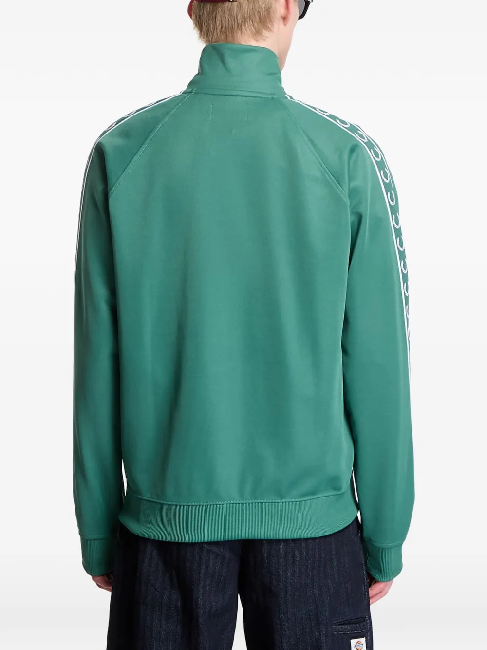 Fred Perry Sweater met logo Groen