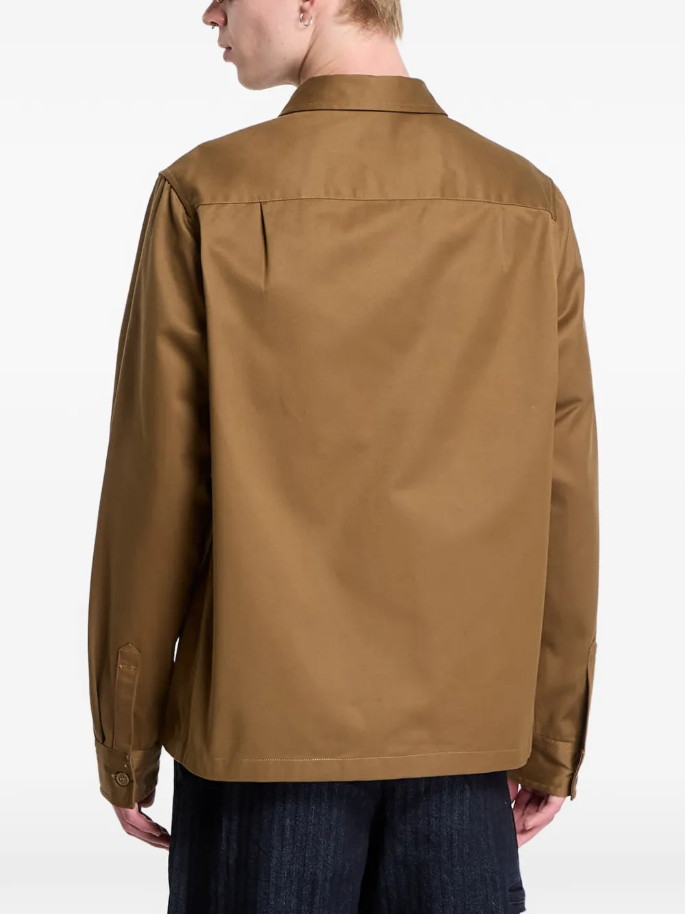 Fred Perry Twill shirtjack Bruin