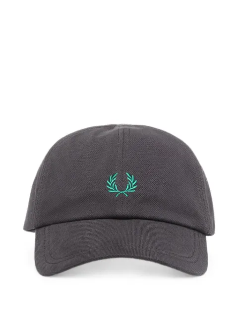 Fred Perry logo-embroidery cap