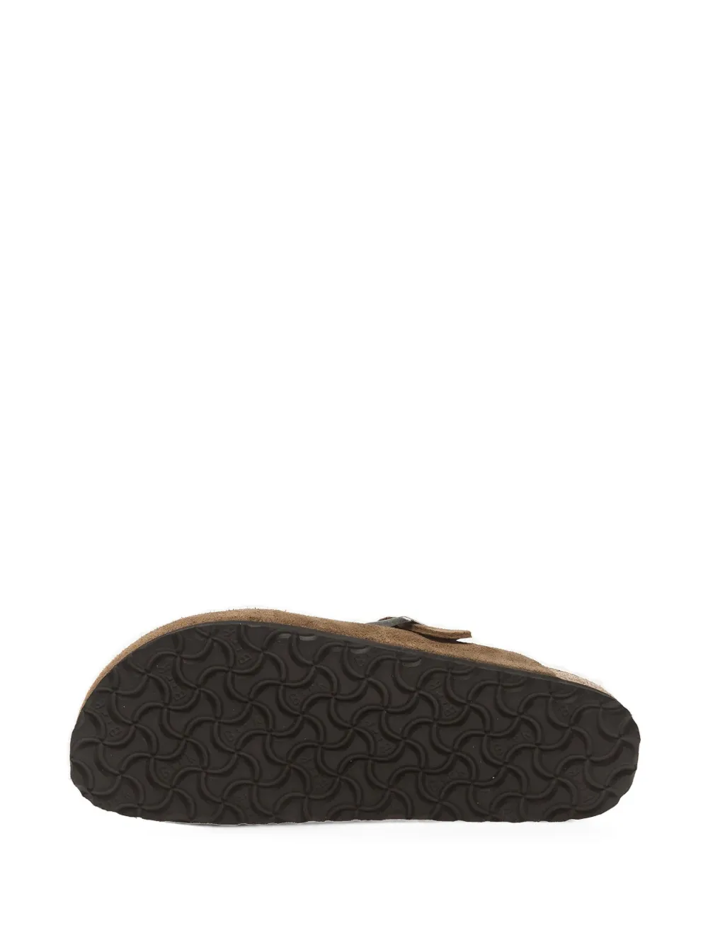 Birkenstock Boston loafers met gesp Bruin